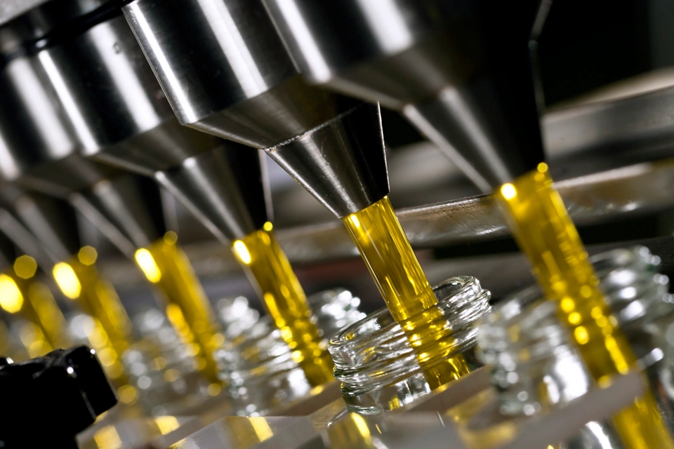 Olive oil factory
